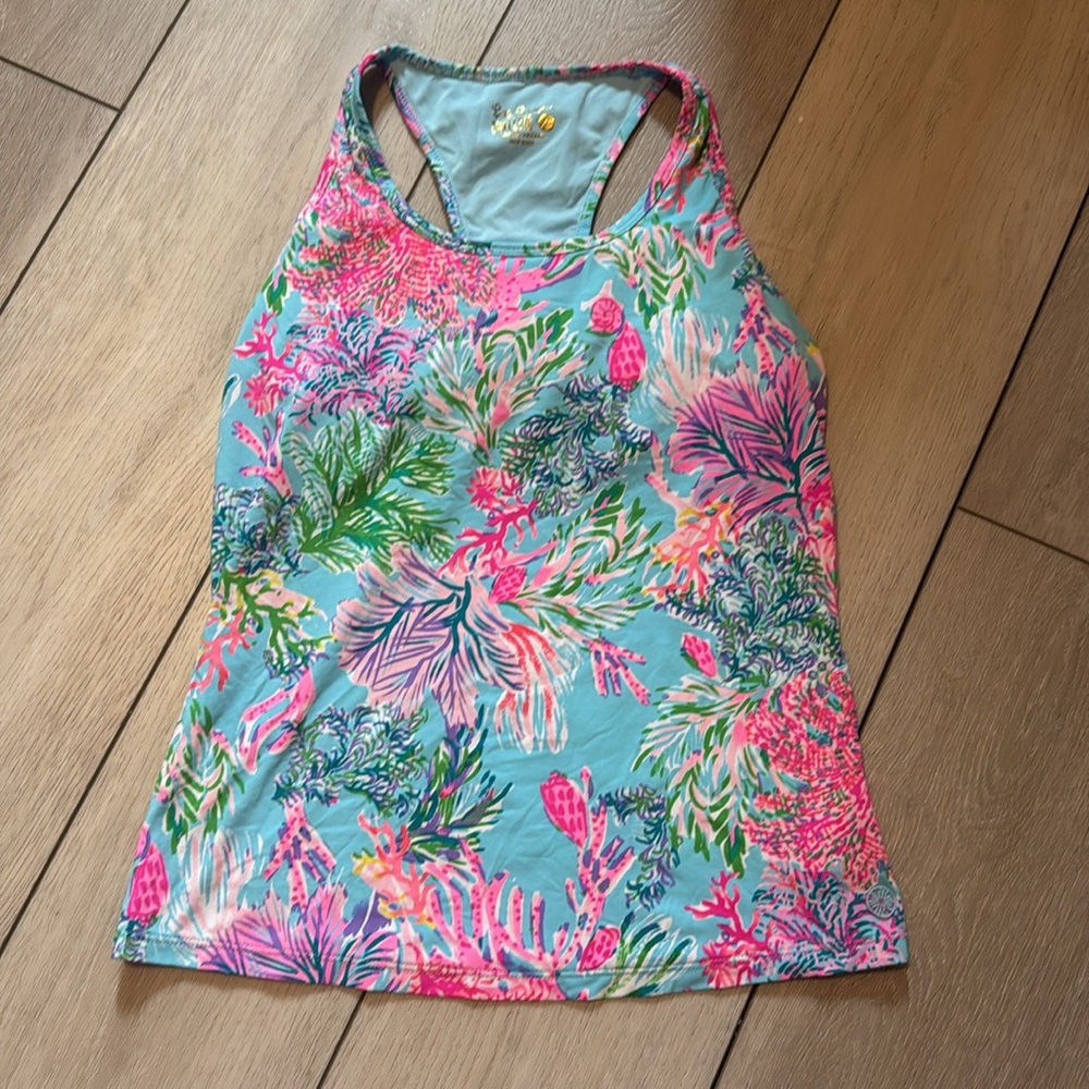 GUC Lilly Pulitzer Asana Bra Tank Size XS
